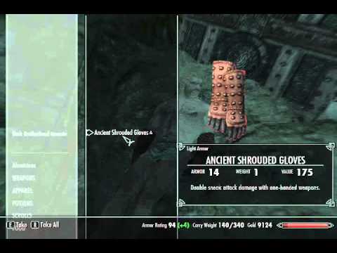 Ancient Shrouded Armour