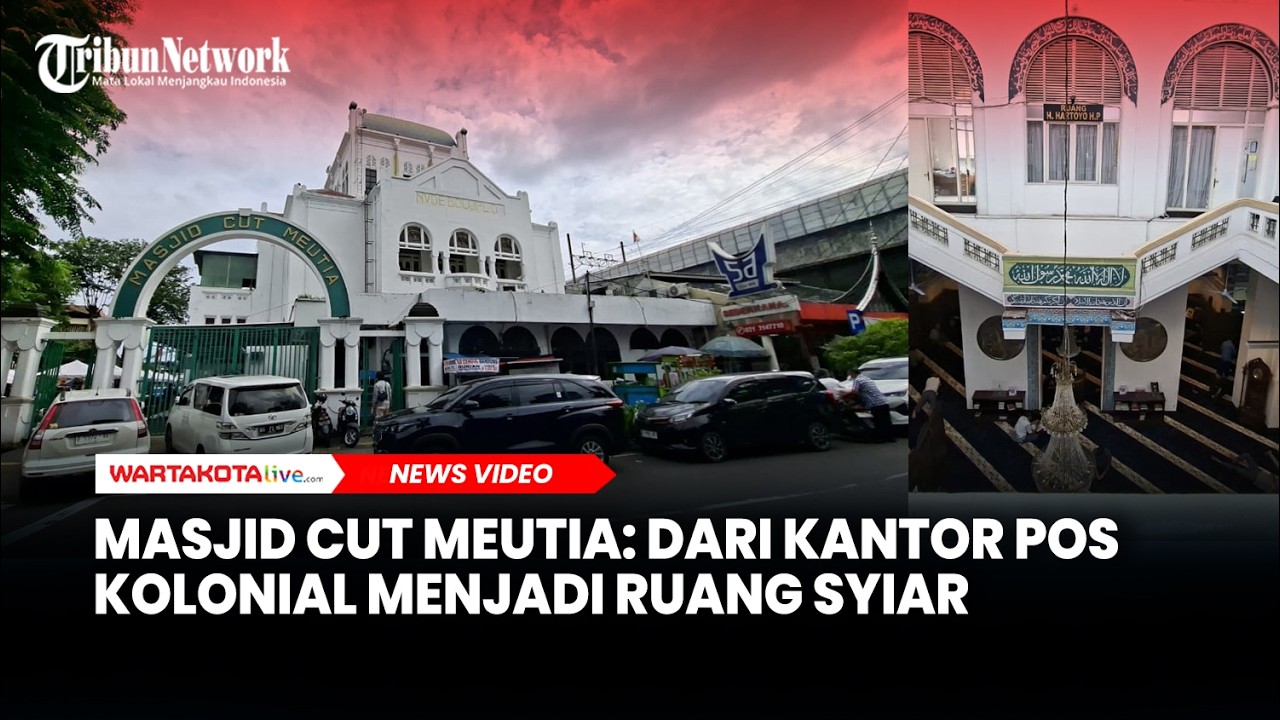 Masjid Cut Meutia: Dari Kantor Pos Kolonial Menjadi Ruang Syiar di Tengah Sibuknya Jakarta