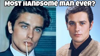 Is Alain Delon the most handsome man of all time? | Full facial analysis