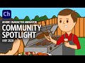 Community Spotlight - July 2020 (Adobe Character Animator)