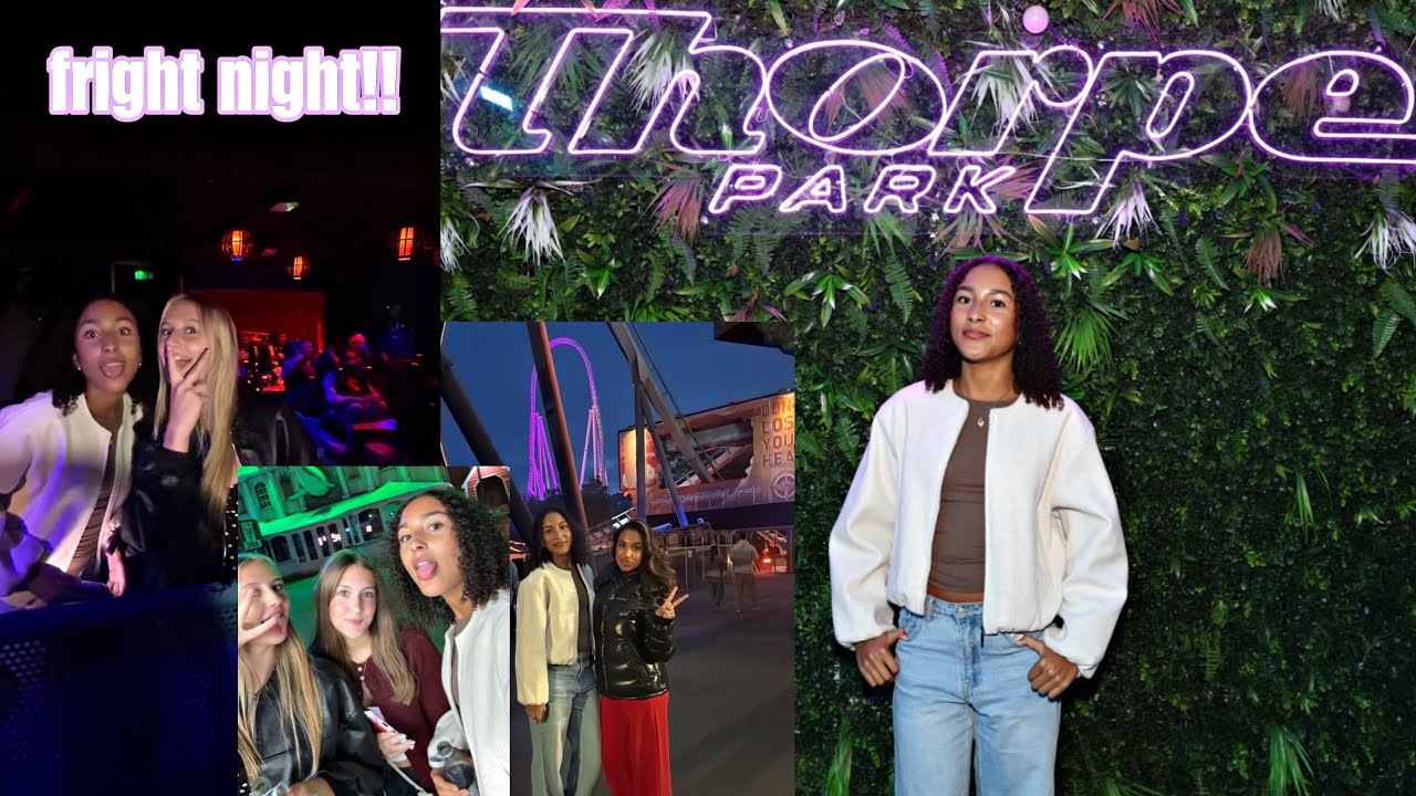 ПРИХОДИТЕ СО МНОЙ НА «НОЧЬ СТРАХОВ В ТОРП-ПАРКЕ»! Видеоблог мероприятия 🎃👻