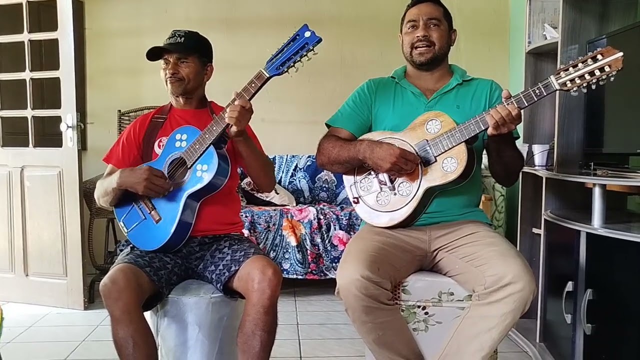 Sabia Du agreste e Flávio repentista em uma visita au cantado Zé esmael 