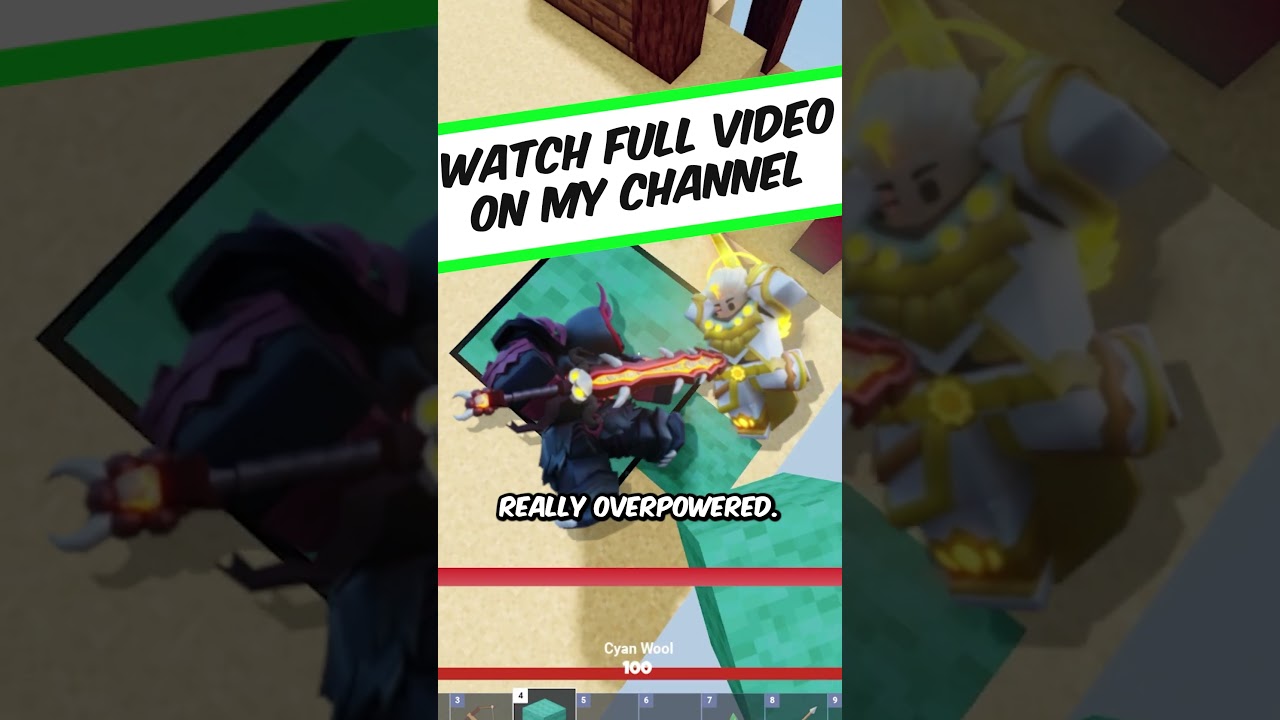 Have you used the LUMEN KIT in Roblox Bedwars?!😳