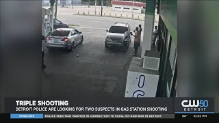 Detroit Police Seek 2 Suspects In Gas Station Shooting