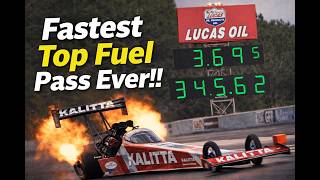 Fastest Top Fuel Pass Ever In Testing At Gatornationals 2026