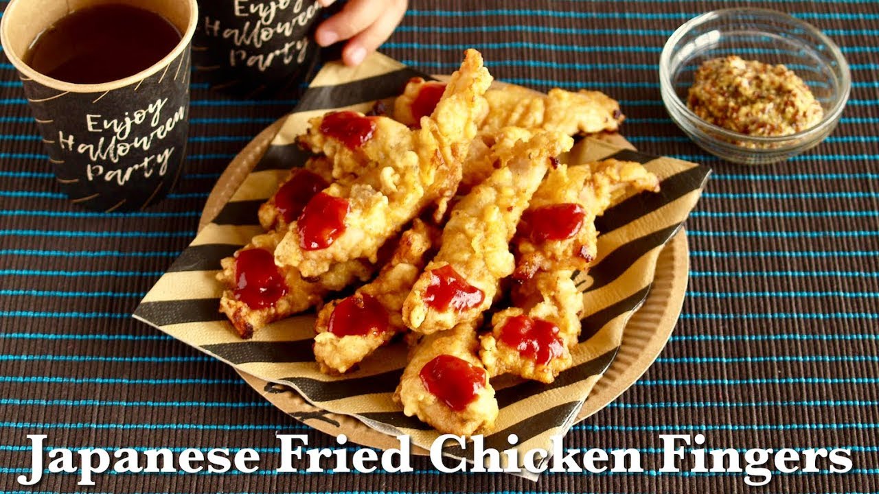 How to Make Karaage Fingers (Japanese Fried Chicken) EASY Perfect for Holiday Recipe | OCHIKERON