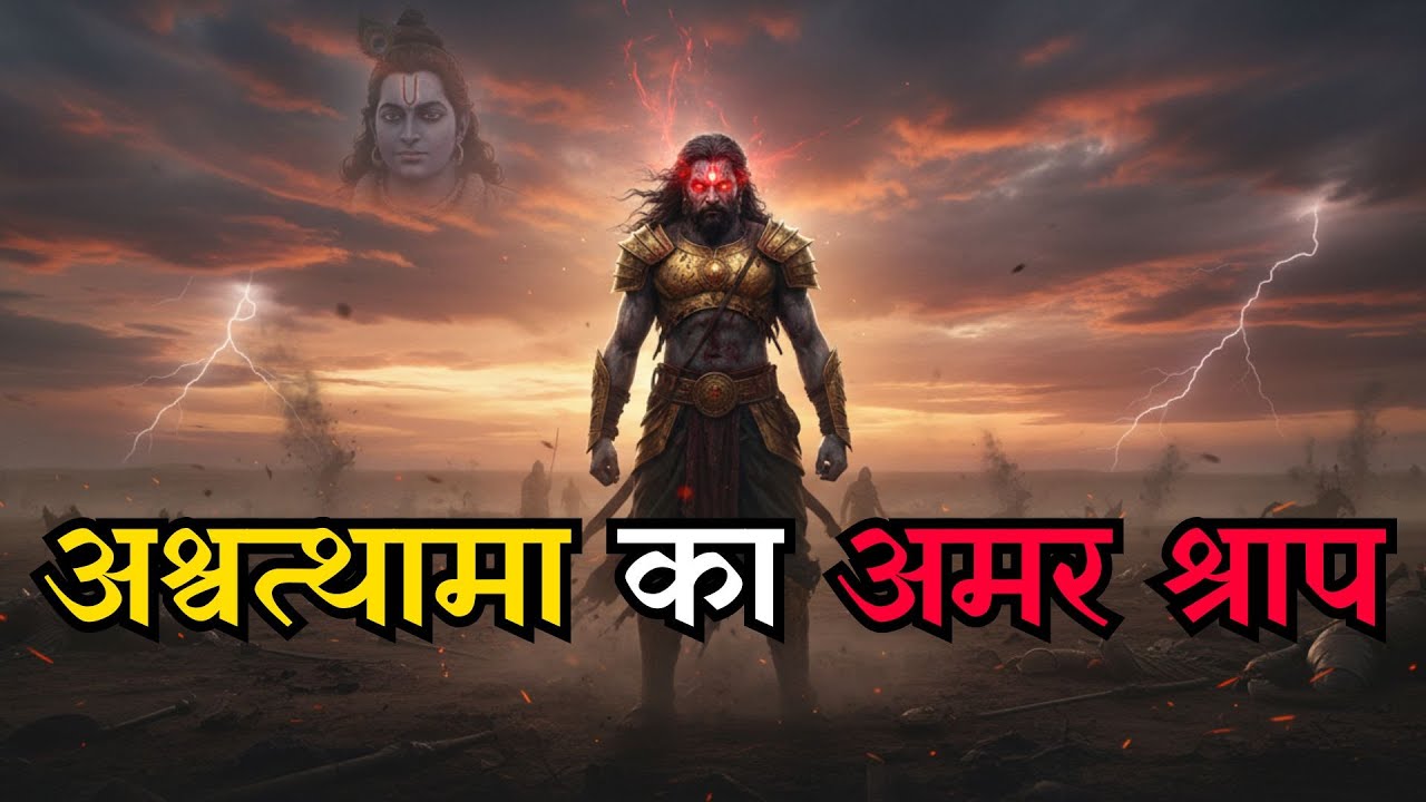 The Immortal Curse of Ashwatthama – The Warrior Who Still Walks the Earth | Ashwatthama story