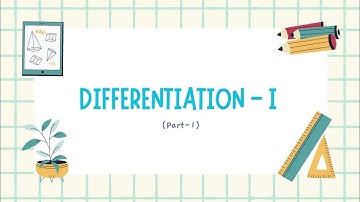 Differentiation-I (Part-1) | Chapter-2 | Applied Mathematics-II #hsbte