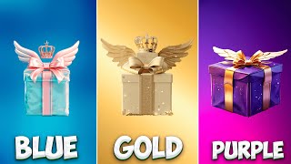 CHOOSE YOUR GIFT🎁  BLUE GOLD OR PURPLE  💙💛💜