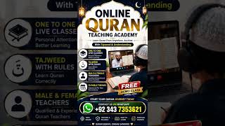📖 Learn Quran Online – Free Demo Class Available!
