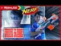全編寸劇！ナーフ TRIストライクを使って高速ゾンビを倒す！【NERF】 | まえちゃんねる