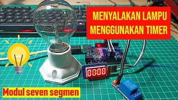 Projetc Arduino - Membuat Lampu Otomatis  Dengan TM 1637