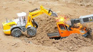 Excavator Crane Truck Rescue Dump Truck