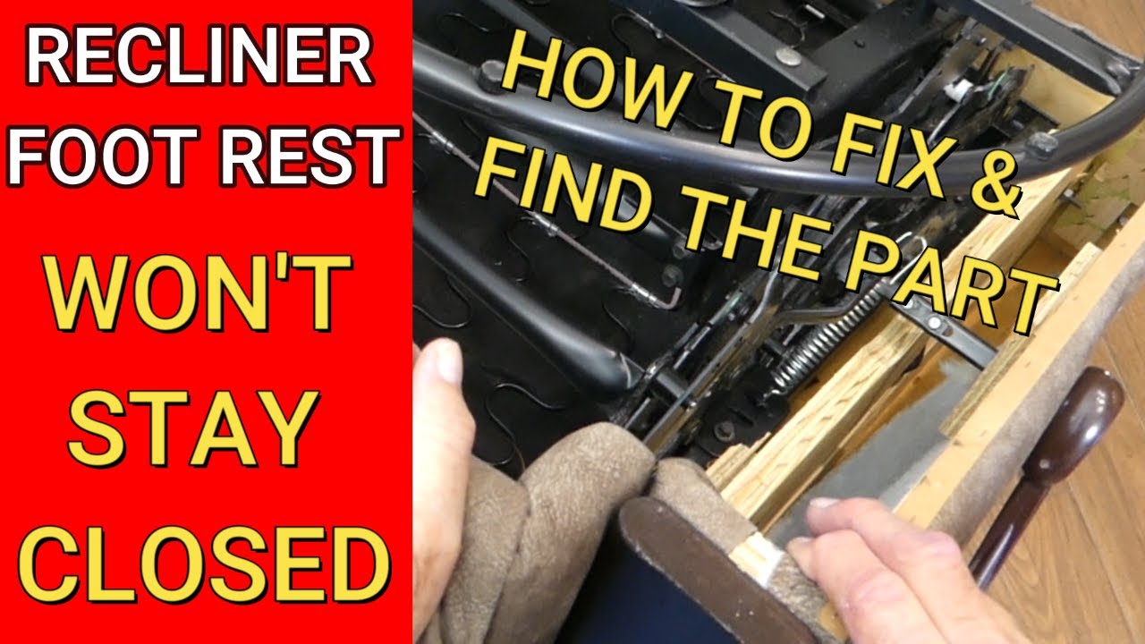 How to Fix a Recliners Footrest: Easy DIY Solutions