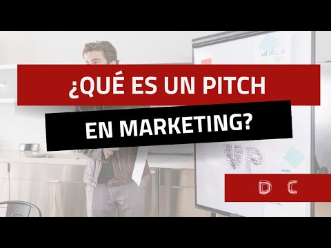 ¿Qué es un Pitch en marketing?