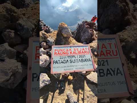 Puncak Sejati Gunung Raung 3.344mdpl #raung #raungkalibaru #gunungraung