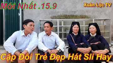 Cặp đôi hát sli hay  chợ phiên biển động 15.9. âm lịch 2021 P01