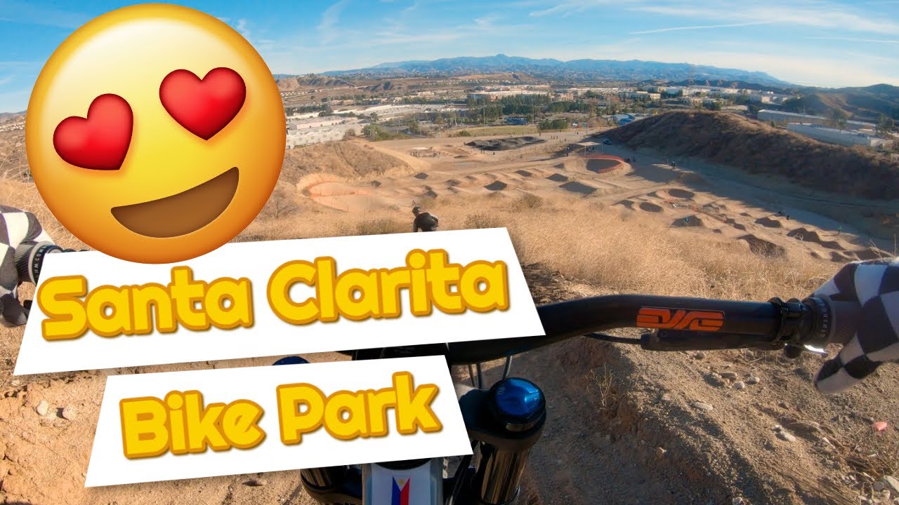 Fun Mountain Biking Local Park / New Santa Clarita Bike Park YouTube