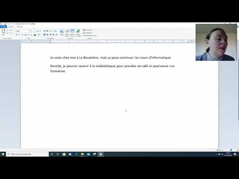Vidéo: Comment Souligner Les Mots « Comprise », « Arrivé »