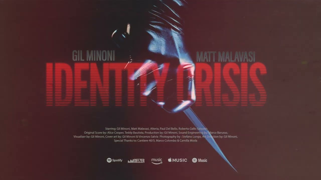 Gil Minoni & Matt Malavasi - Identity Crisis feat. Alteria (Alice Cooper Cover) | Visualizer