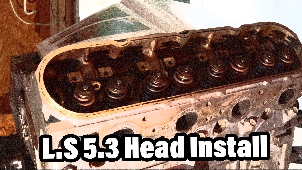 I INSTALLED MY LS 5.3 706 HEADS YouTube