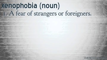xenophobia - definition