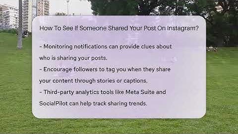 How To See If Someone Shared Your Post On Instagram? - Everyday-Networking