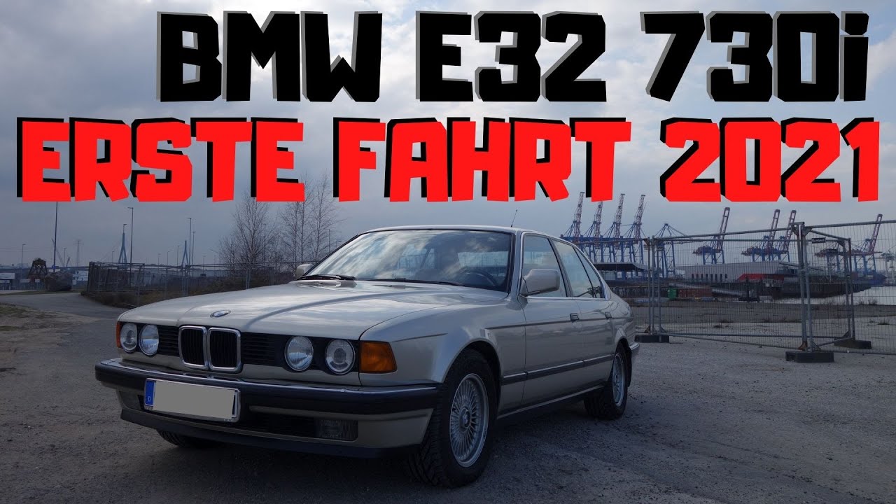 ERSTE FAHRT im BMW E32 | Saisonstart im 730i | Bestandsaufnahme