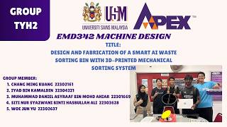 Design & Fabrication of a Smart Ai Waste Sorting Bin with 3D-Printed Mechanical Sorting System.