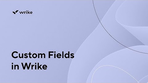 Custom Fields in Wrike