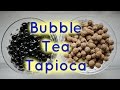 Bubble tea supply black tapioca trailer