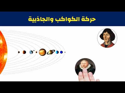 حركة الكواكب والجاذبية الجزء1 قوانين كبلر