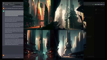 Photo-Realistic Sci Fi City Midjourney Prompt