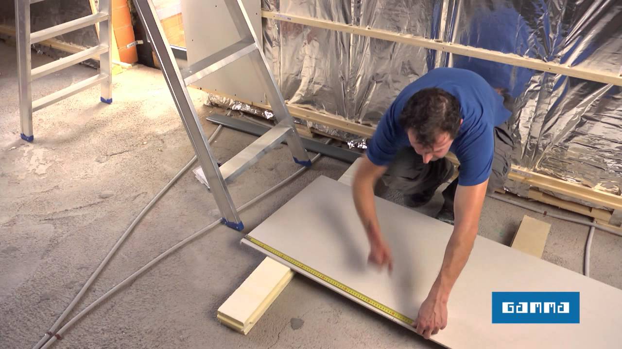 Les différents types de plaques de plâtre