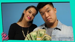 How Much Money Should I Spend On The First Date?
How Much Money Should I Spend On The First Date?
Previous Video: http://bit.ly/21TqyCQ
Commentary by:
• Joe Jo: http://instagram.com/joe_joverdose
• Bart Kwan: http://instagram.com/BartKwan
• Geo Antoinette: http://instagram.com/Geo_Antoinette
• Tiffany Del Real: http://instagram.com/real_tiff
• Edited by Nelson Nguyen: http://instagram.com/Nelson_ftw
Submit Questions Here:
http://askthefeels.com
Artwork by Nina Faelnar
illustrationsbynina.com
IG: http://instagram.com/illustrationsbynina
FB: https://www.facebook.com/illustrationsbynina
• MERCHANDISE: http://.justkiddingfilms.bigcartel.com/
• WEBSITE: http://askthefeels.com
• TWITTER: http://twitter.com/askthefeels
• FACEBOOK: http://facebook.com/AskTheFeels
• INSTAGRAM: http://instagram.com/AskTheFeels
Our other channels:
• JUST KIDDING NEWS CHANNEL: http://youtube.com/JustKiddingNews
• JUST KIDDING FILMS CHANNEL: http://youtube.com/JustKiddingFilms
• JUST KIDDING PARTY CHANNEL: http://youtube.com/JustKiddingParty
• JUST KIDDING GAMER CHANNEL: http://youtube.com/JustKiddingGamer How Much Money Should I Spend On The First Date?