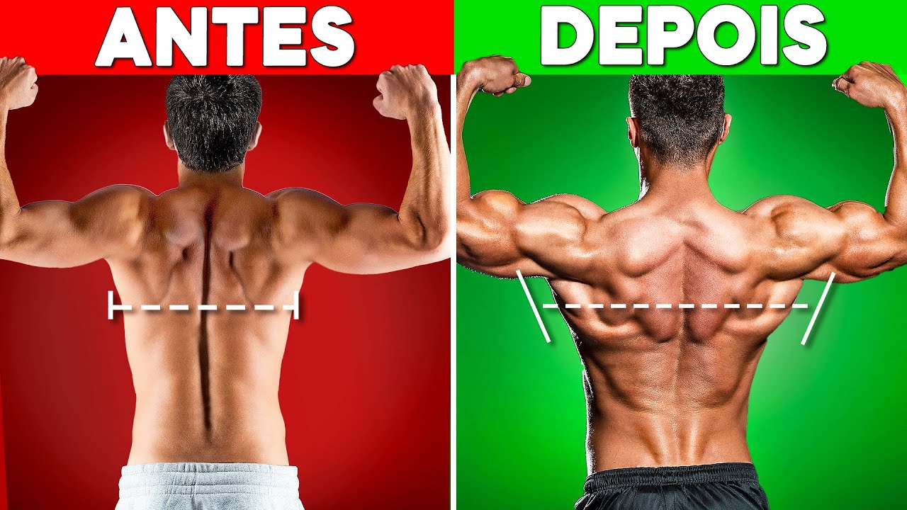 7 Dicas Para CRESCER e DEFINIR Suas Costas Que Ninguém Conta - YouTube