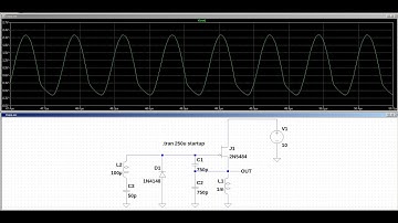 Electronic Basic 1:LTSpice Design And Simulate Clapp Oscillator JFET transistor