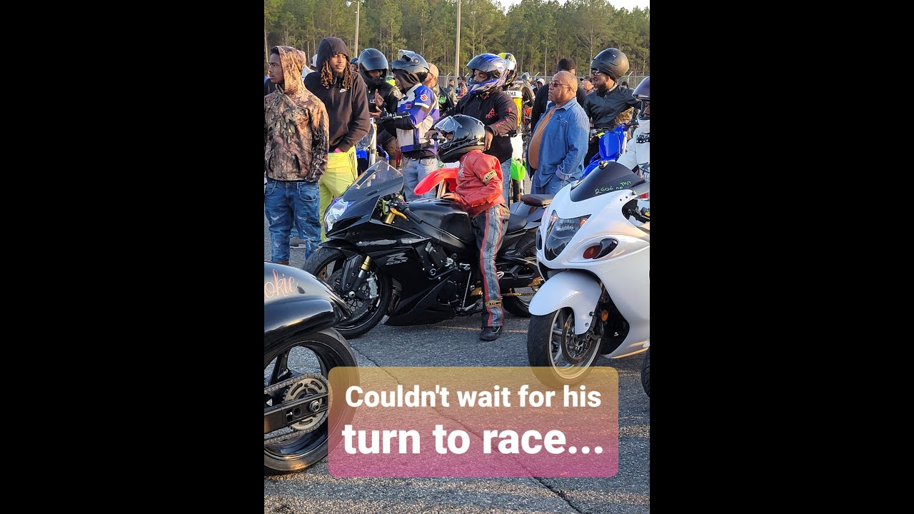 D.Mac (10 yrs old) on his GSXR 750