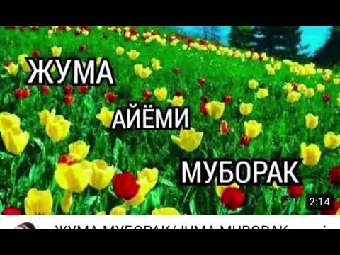 Жума муборак болмюсин