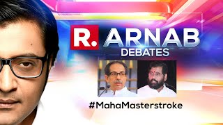 Eknath Shinde Is The New Maharashtra CM After BJP's Masterstroke | The Debate With Arnab Goswami