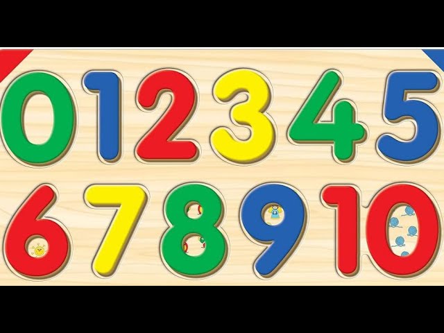 Best learn numbers 123 with 3d colour and puzzle 🧩 number nams