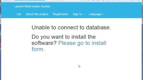 Easy install - Multi-vendor Auction - Laravel 4.2 version