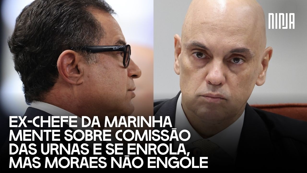💥Moraes destrincha contradições de ex-chefe da Marinha💥Militar apoiou o golpe e tenta se esquivar💥