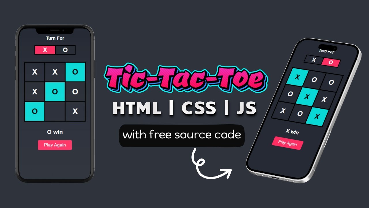 Build a JavaScript Tic-Tac-Toe Game | Step-by-Step Tutorial 🎮 - YouTube