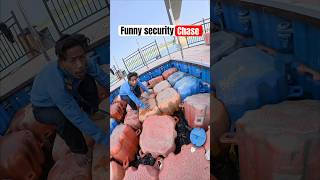 Funny Security vs parkour went wrong #parkour #security #securityguard #pov #funny