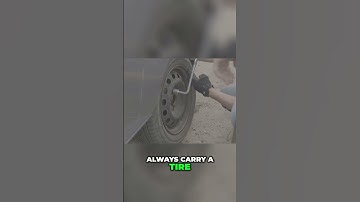 Flat Tire Emergency  Driving Safety Tips and Prevention. #automobile #roadsidemergencies