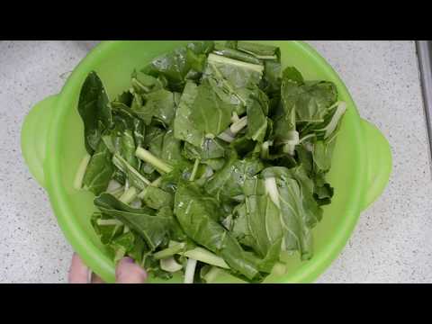SPAGHETTI WITH CHARD / СПАГЕТТИ С МАНГОЛЬДОМ