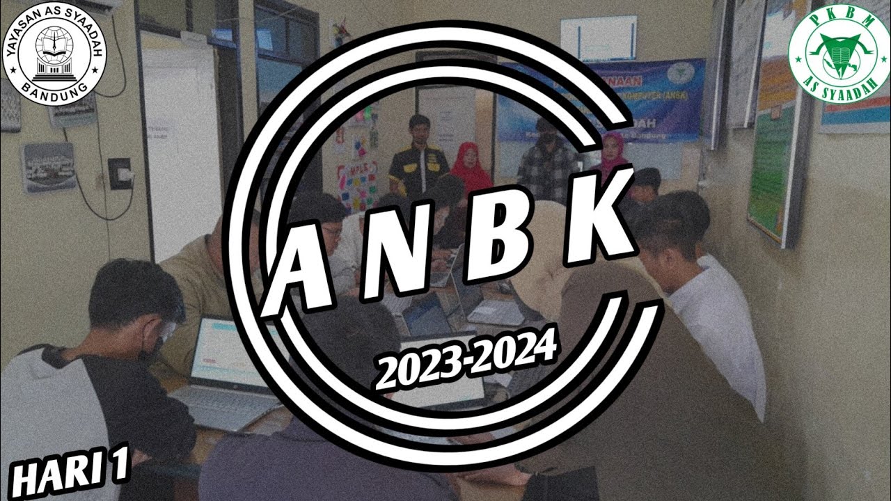 HARI KE 1 PELAKSANAAN ANBK PKBM AS-SYAADAH 2023 - 2024 !!!