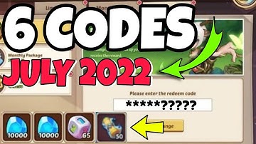 6 NEW IDLE HEROES REDEEM CODES 2022 JULY - IDLE HEROES CODES 2022 - CODES IDLE HEROES