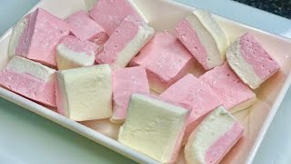 Marshmallow recipe/No fail my home made marshmallow recipe/ only 3 ingredients recipe